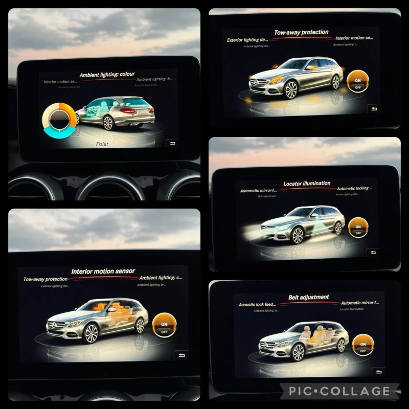 Mercedes-Benz C 220 AMG PACK/ BURMESTER/ 7G-tronic/FULL LED , снимка 16 - Автомобили и джипове - 52641984