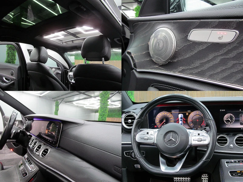Mercedes-Benz E 220 DIGITAL/PANORAMA/AMG/9gt/360-k/СОБСТВЕН ЛИЗИНГ, снимка 10 - Автомобили и джипове - 53095109