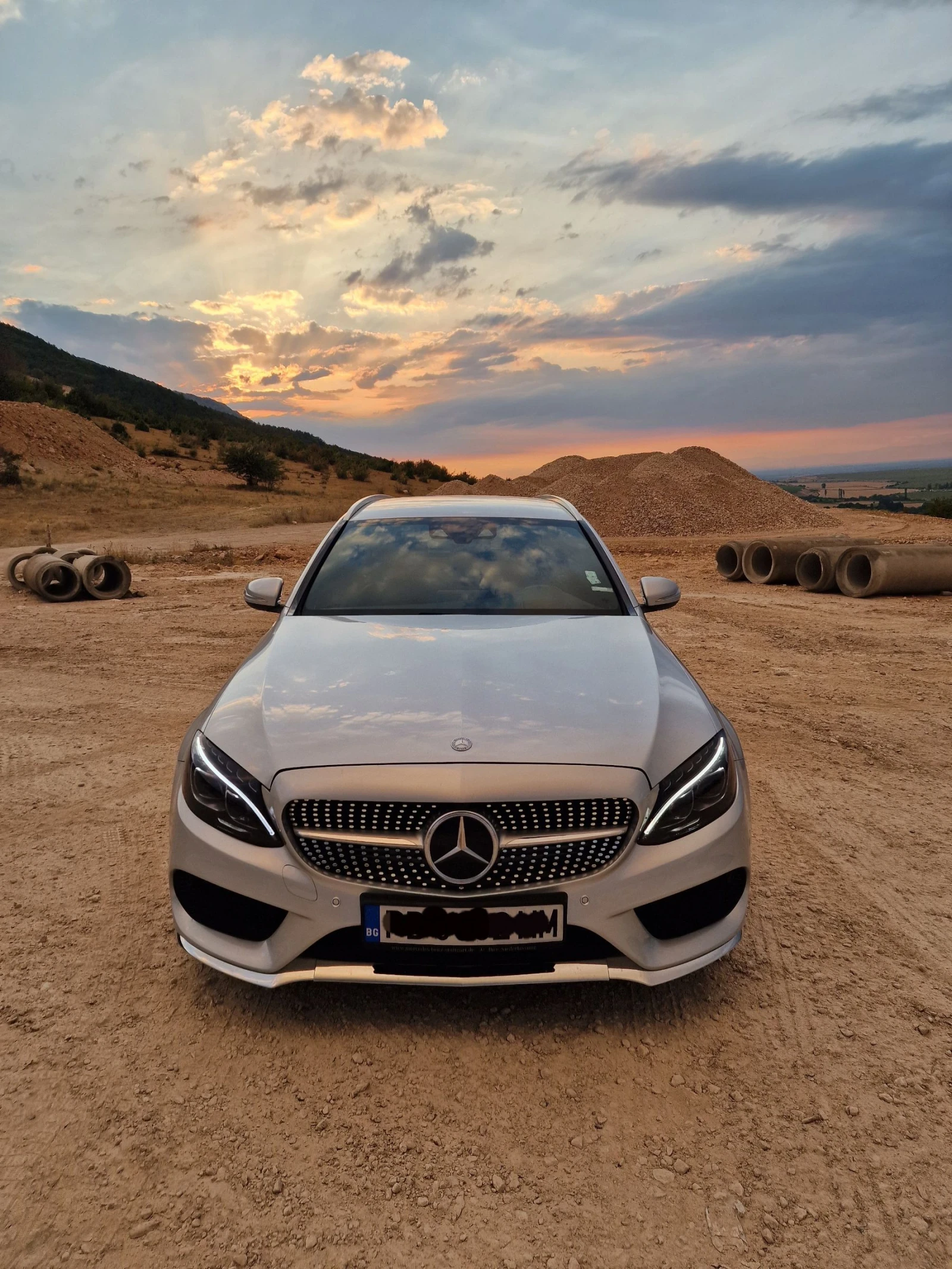 Mercedes-Benz C 220 AMG PACK/ BURMESTER/ 7G-tronic/FULL LED  | Mobile.bg   1