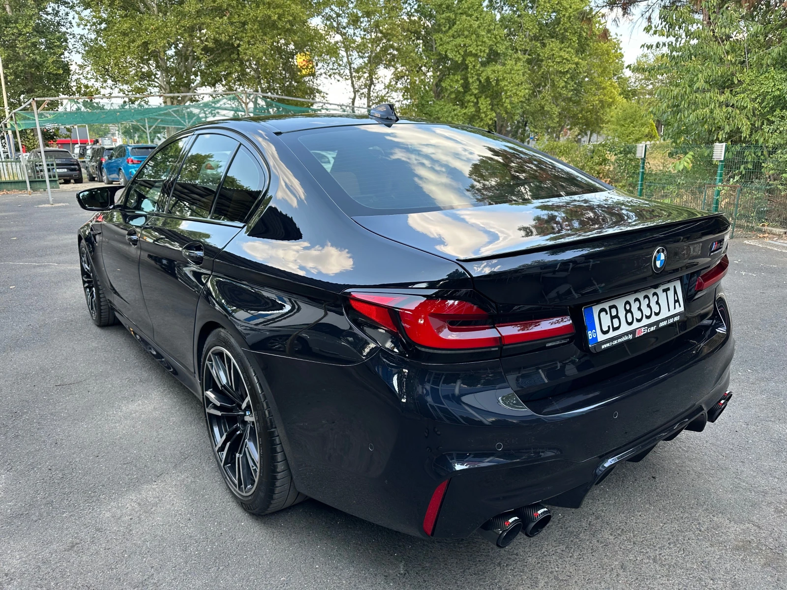 BMW M5 ORIGINALNA = = AKRAPOVIC= = изпускателнa системa.. - изображение 3