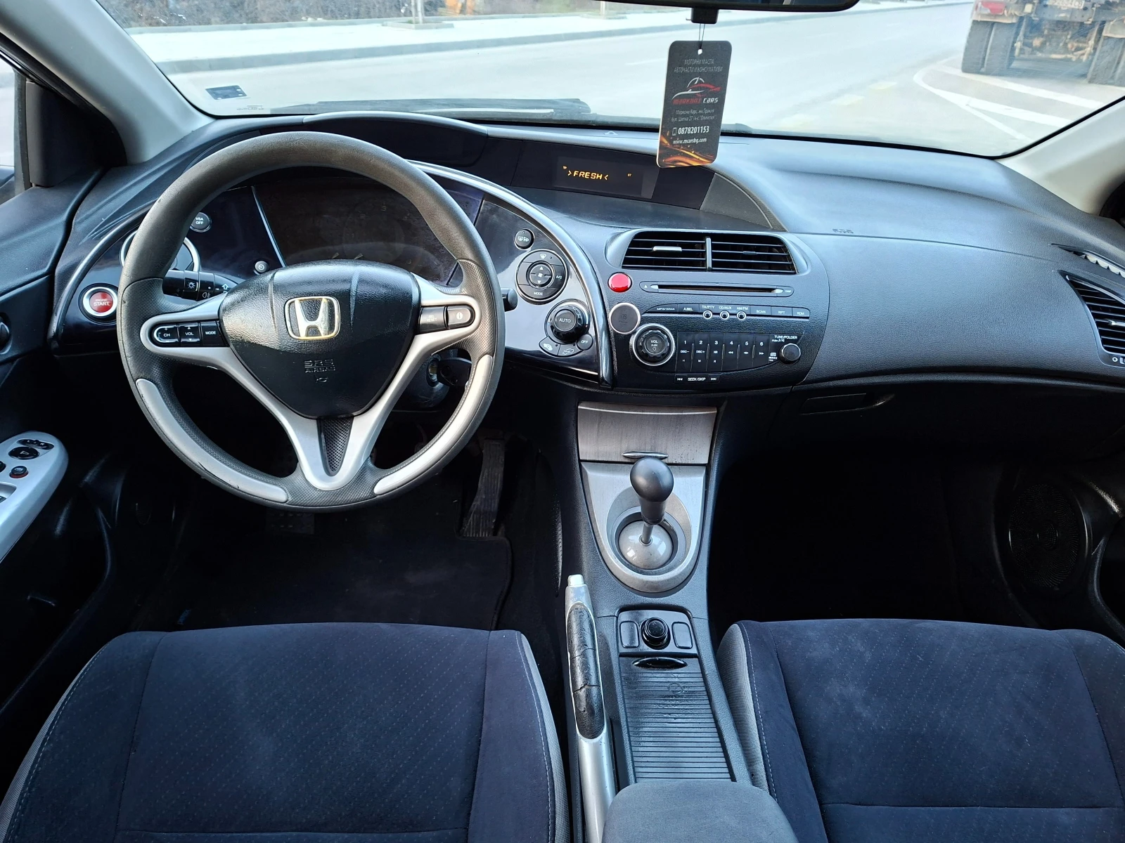 Honda Civic 2.2 Diesel 6ск, снимка 12 - Автомобили и джипове - 54013984
