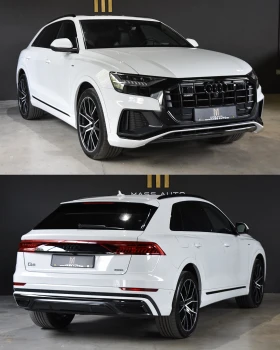 Audi Q8 50TDI/3xSLine/SoftClose/B&O/360/HeadUP/Масаж/, снимка 2