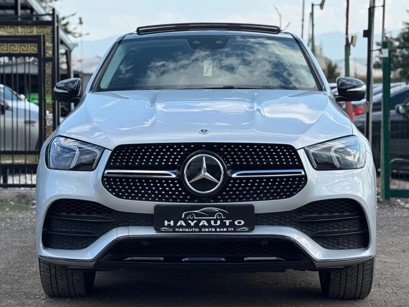 Mercedes-Benz GLE 400 D= COUPE= 4MATIC= AMG LINE= HUD= BURMESTER= PANO= , снимка 2 - Автомобили и джипове - 51488381