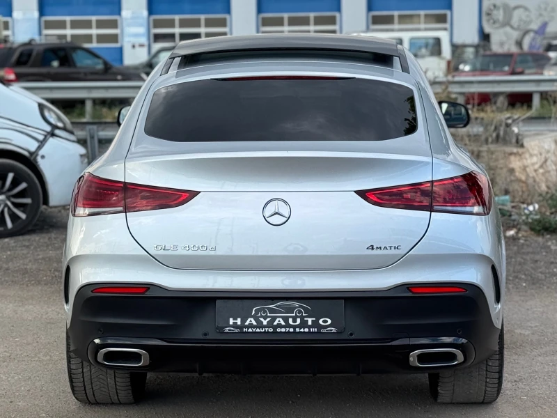 Mercedes-Benz GLE 400 D= COUPE= 4MATIC= AMG LINE= HUD= BURMESTER= PANO= , снимка 5 - Автомобили и джипове - 51488381