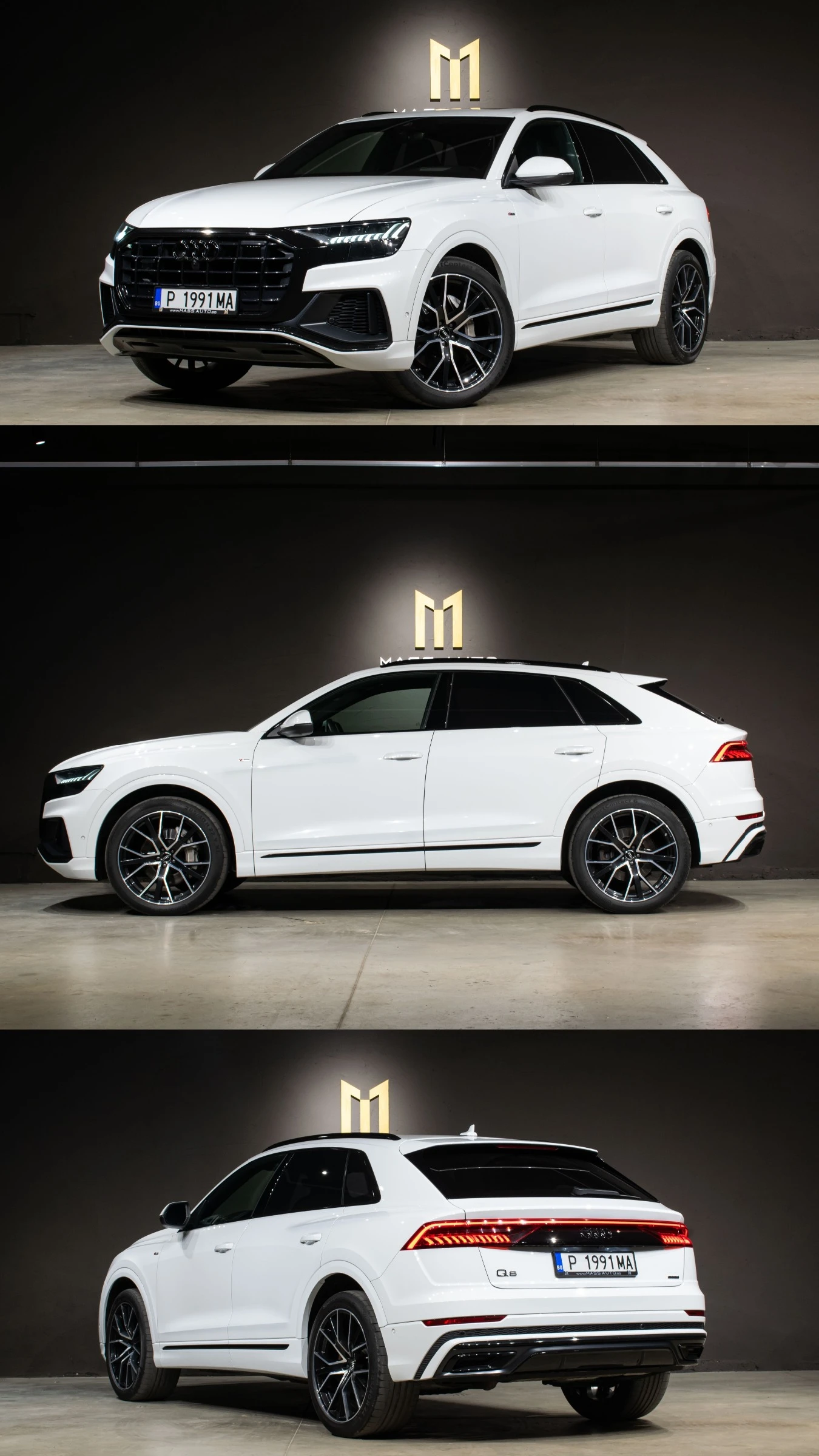 Audi Q8 50TDI/3xSLine/SoftClose/B&O/360/HeadUP/�����/ | Mobile.bg � ����������� 3
