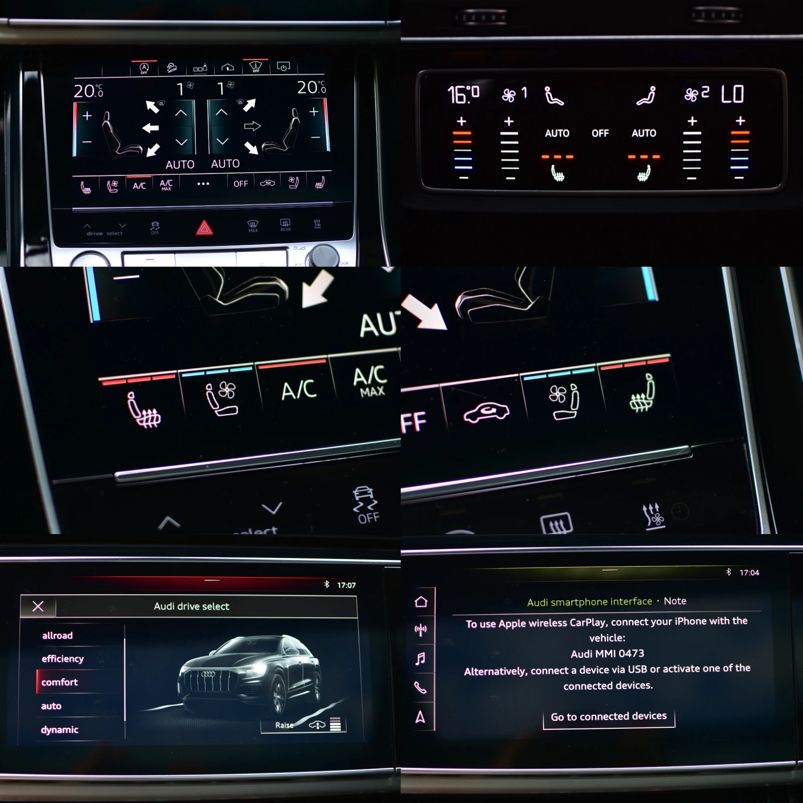 Audi Q8 50TDI/3xSLine/SoftClose/B&O/360/HeadUP// | Mobile.bg   12