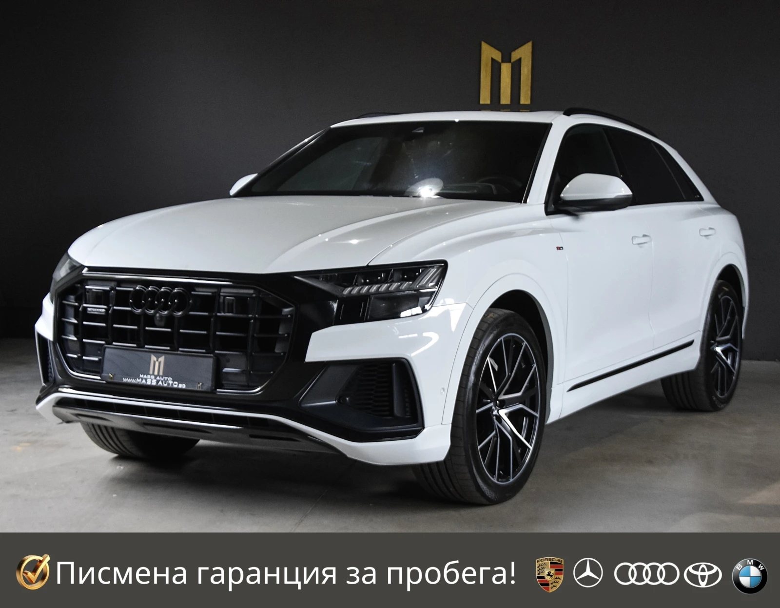 Audi Q8 50TDI/3xSLine/SoftClose/B&O/360/HeadUP/�����/ | Mobile.bg � ����������� 1