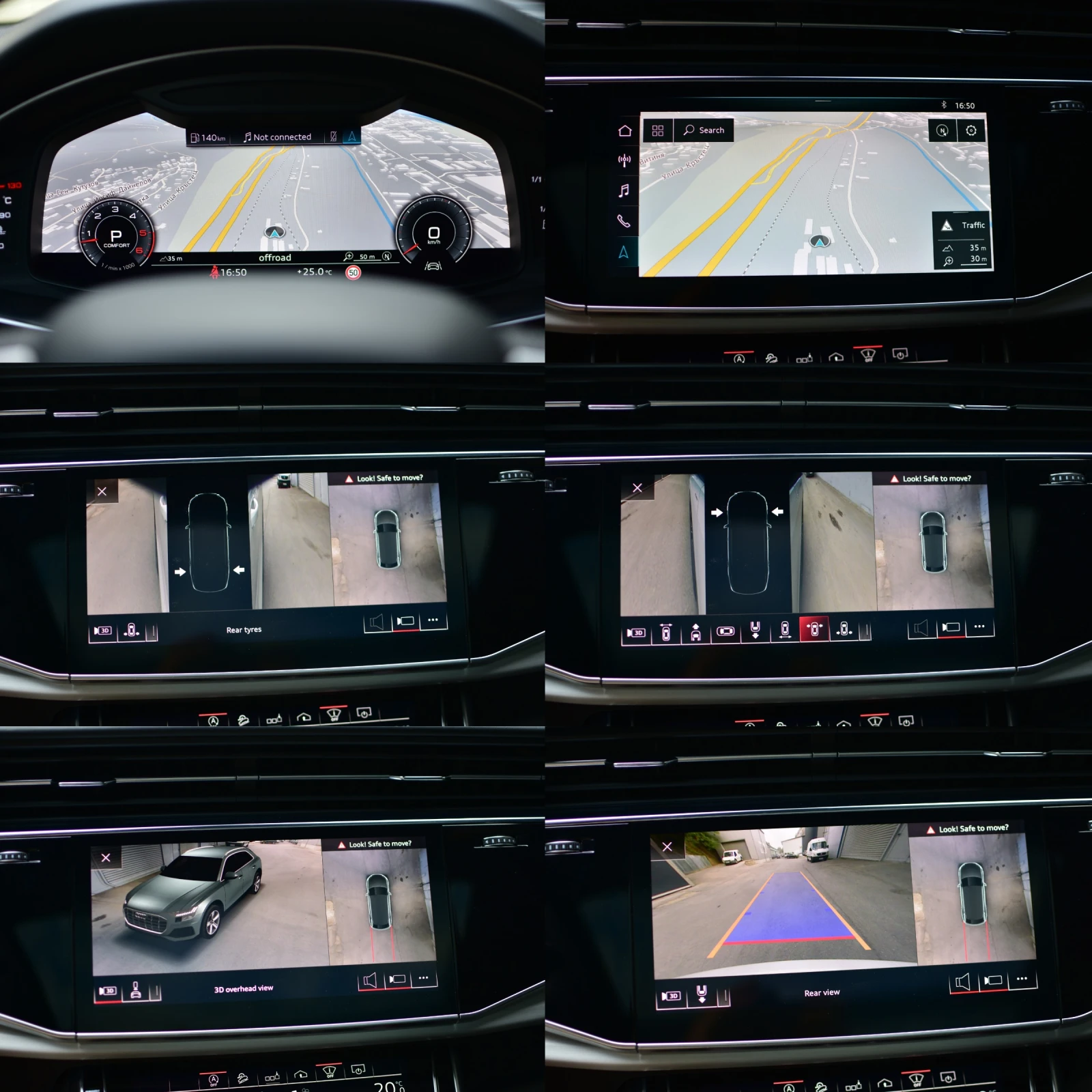 Audi Q8 50TDI/3xSLine/SoftClose/B&O/360/HeadUP// | Mobile.bg   13