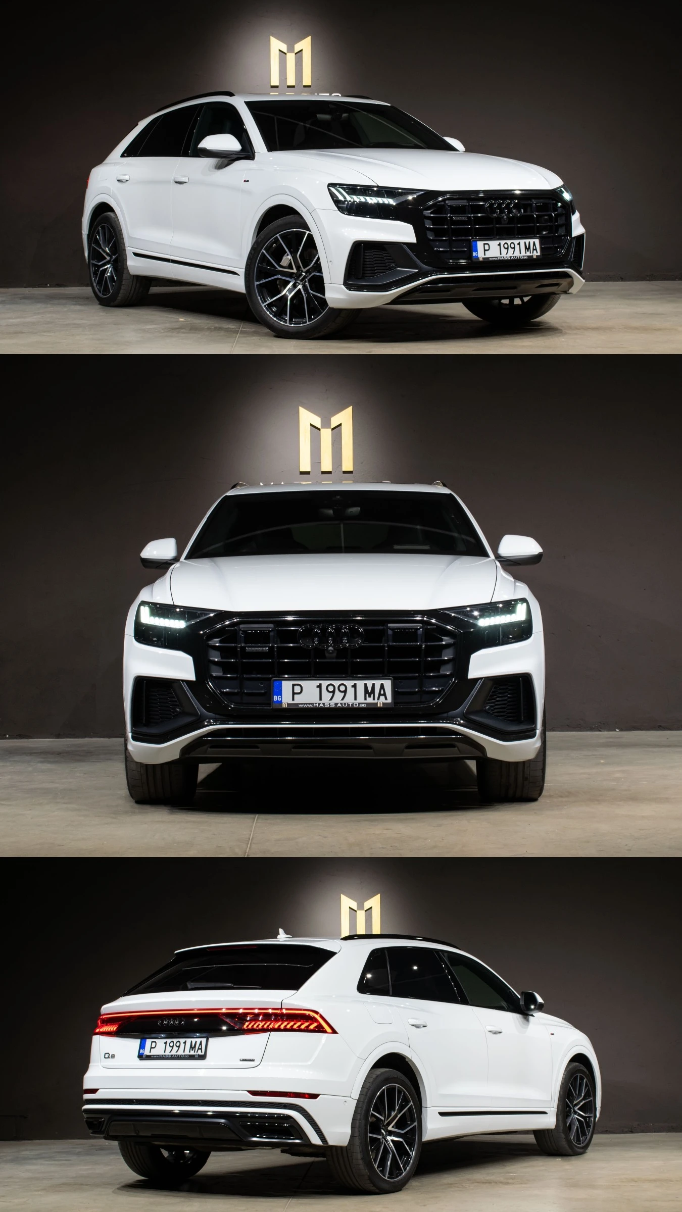 Audi Q8 50TDI/3xSLine/SoftClose/B&O/360/HeadUP/�����/ | Mobile.bg � ����������� 2