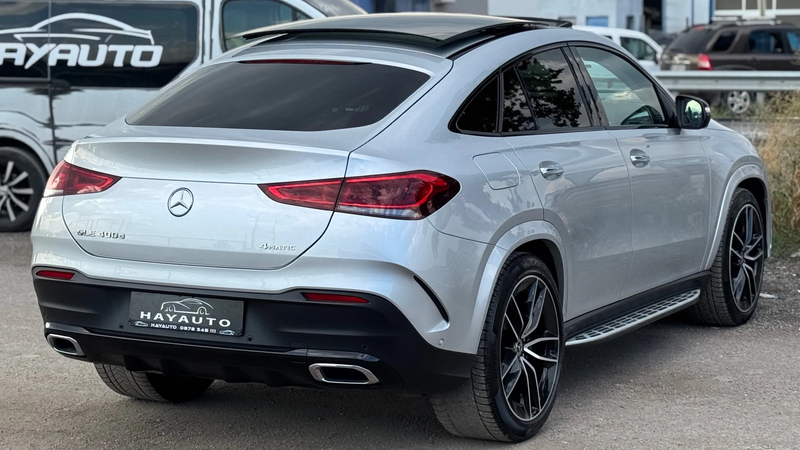 Mercedes-Benz GLE 400 D= COUPE= 4MATIC= AMG LINE= HUD= BURMESTER= PANO=  - изображение 4