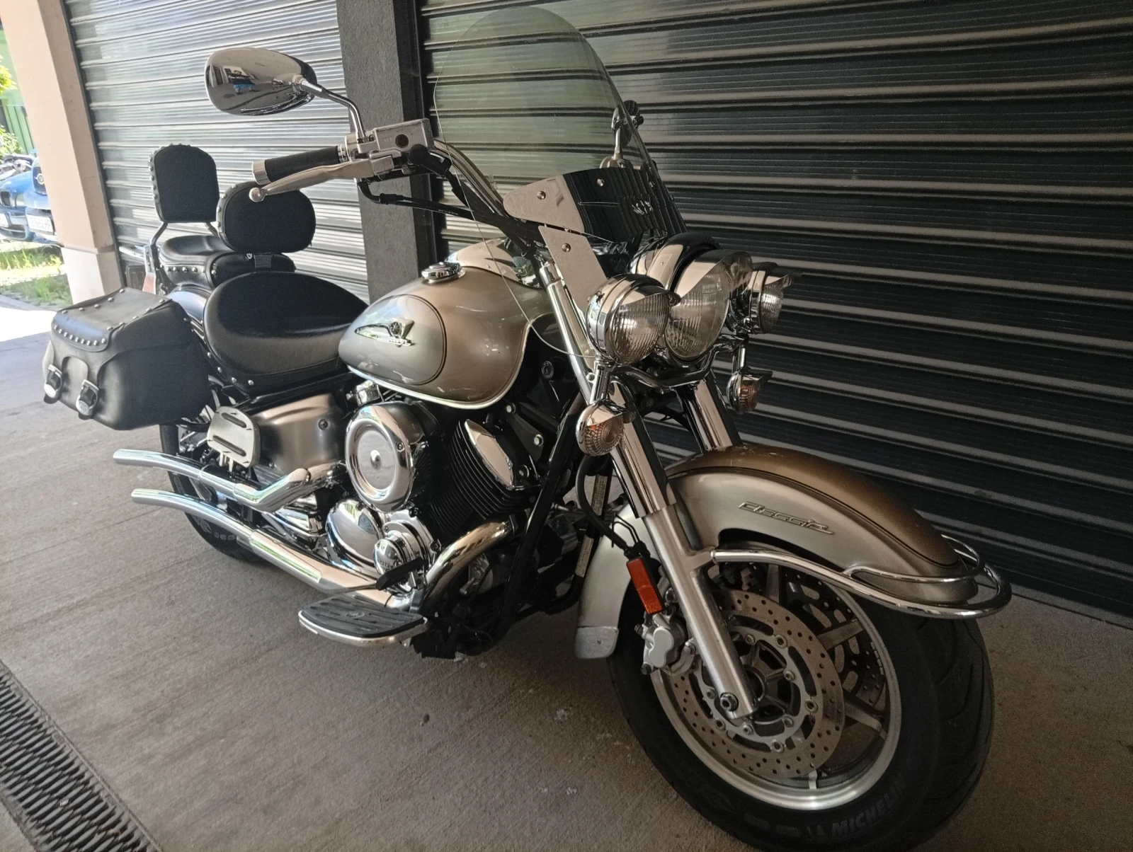 Yamaha V-Star 1100 Silverado, снимка 5 - Мотоциклети и мототехника - 55817354