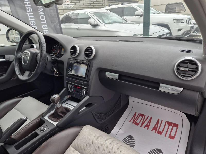 Audi A3 2.0TDI-S LINE-QUATTRO-ПАНОРАМА, снимка 11 - Автомобили и джипове - 48058601