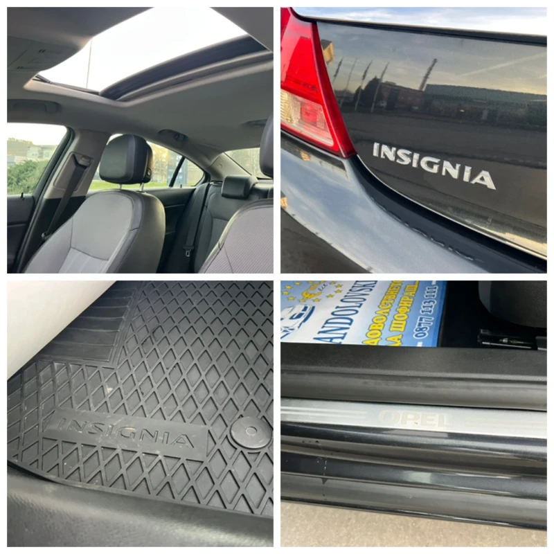 Opel Insignia 2.0CDTI/COSMO/NAVI/TOP, снимка 15 - Автомобили и джипове - 52929140