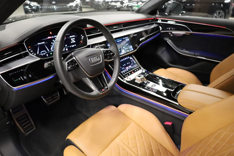 Audi S8 FACELIFT* NIGHT VISION* RS* DIGITAL OLED LIGHT* B&, снимка 10 - Автомобили и джипове - 53356148