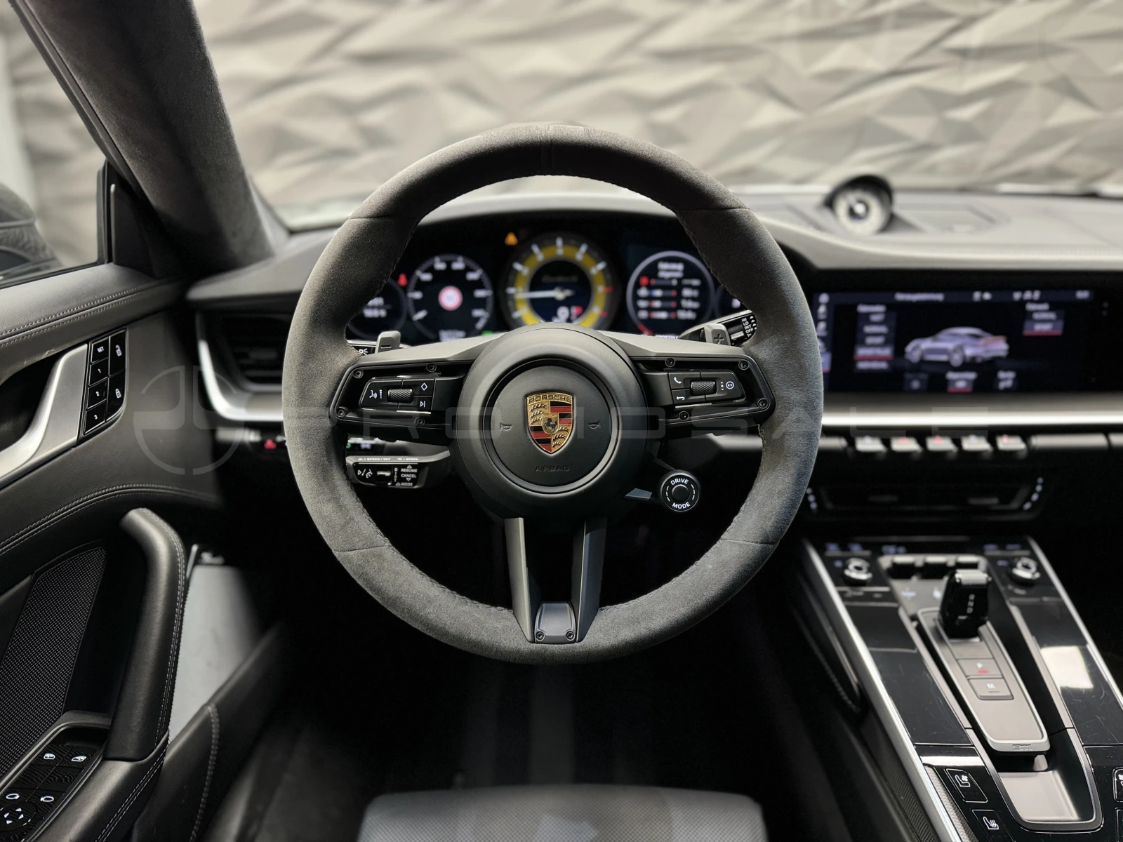 Porsche 911 Turbo S Burmester SportChrono * Подгрев* Обдухване - изображение 6