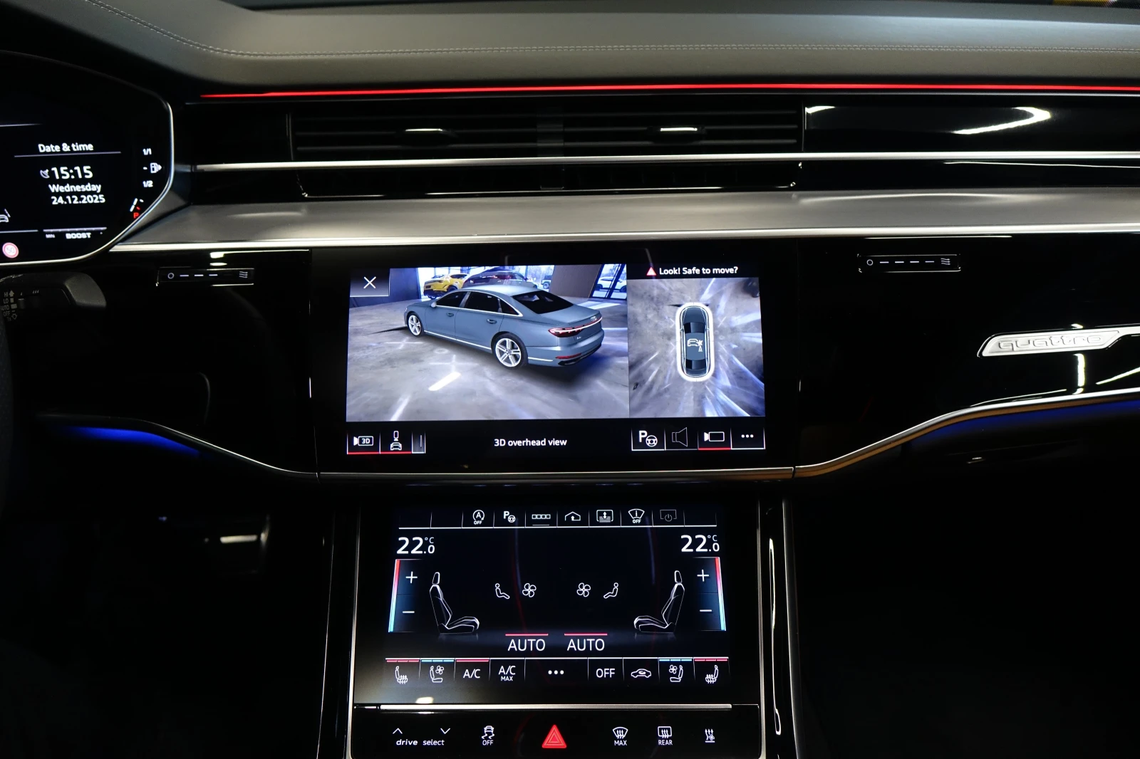 Audi S8 CERAMIC* NIGHT VISION* RS* DIGITAL OLED LIGHT* B&O | Mobile.bg � ����������� 12