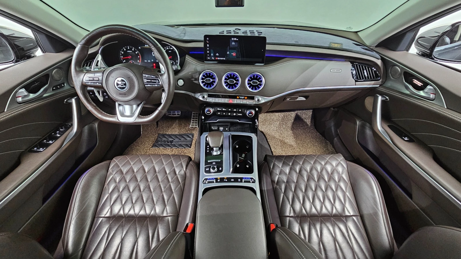 Kia Stinger MASTER 2.5 Turbo* ПОДГРЕВ/ОБДУХВАНЕ* hellascars.bg, снимка 7 - Автомобили и джипове - 55562479