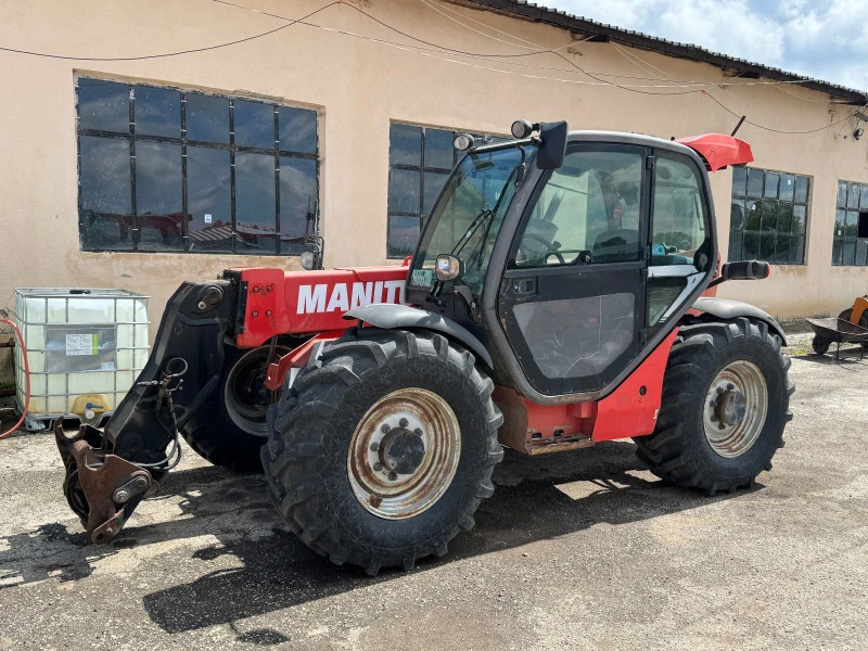 Телескопичен товарач Manitou MLT 731, снимка 2 - Селскостопанска техника - 46544874