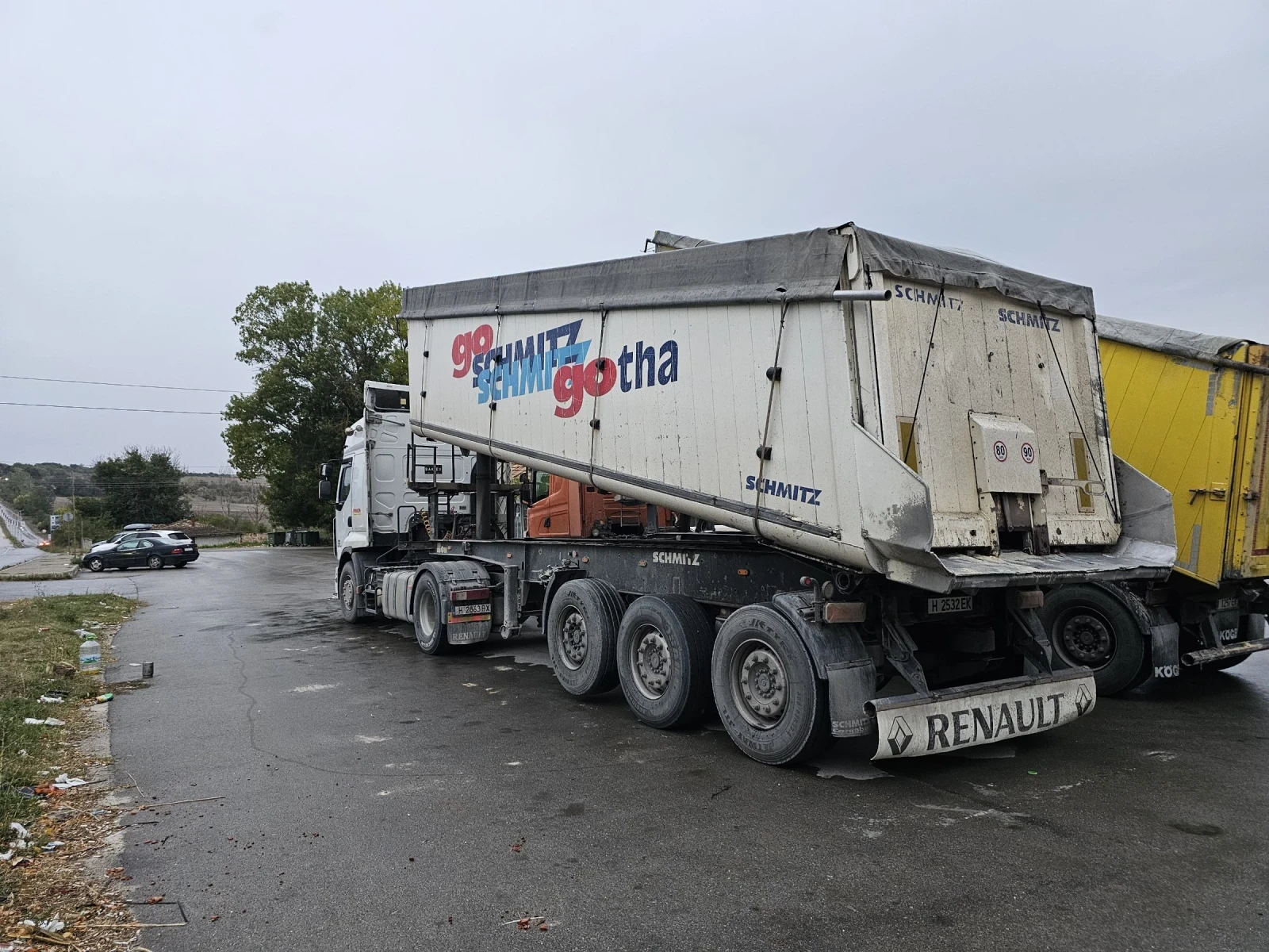 Полуремарке Schmitz 38 куб, снимка 4 - Ремаркета - 54013270