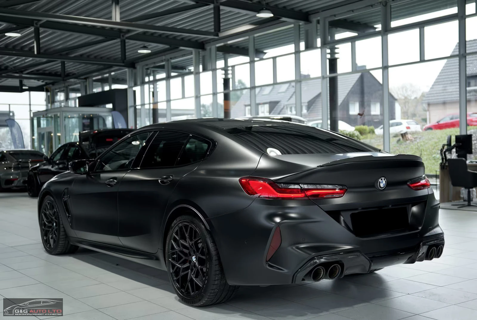 BMW M8 COMPETITIO/GRANCOUPE/625HP/CARBON/360/B&O/HUD/381z, снимка 5 - Автомобили и джипове - 54378178