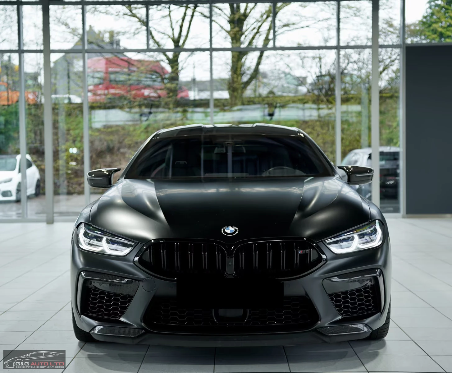 BMW M8 COMPETITIO/GRANCOUPE/625HP/CARBON/360/B&O/HUD/381z, снимка 3 - Автомобили и джипове - 54378178