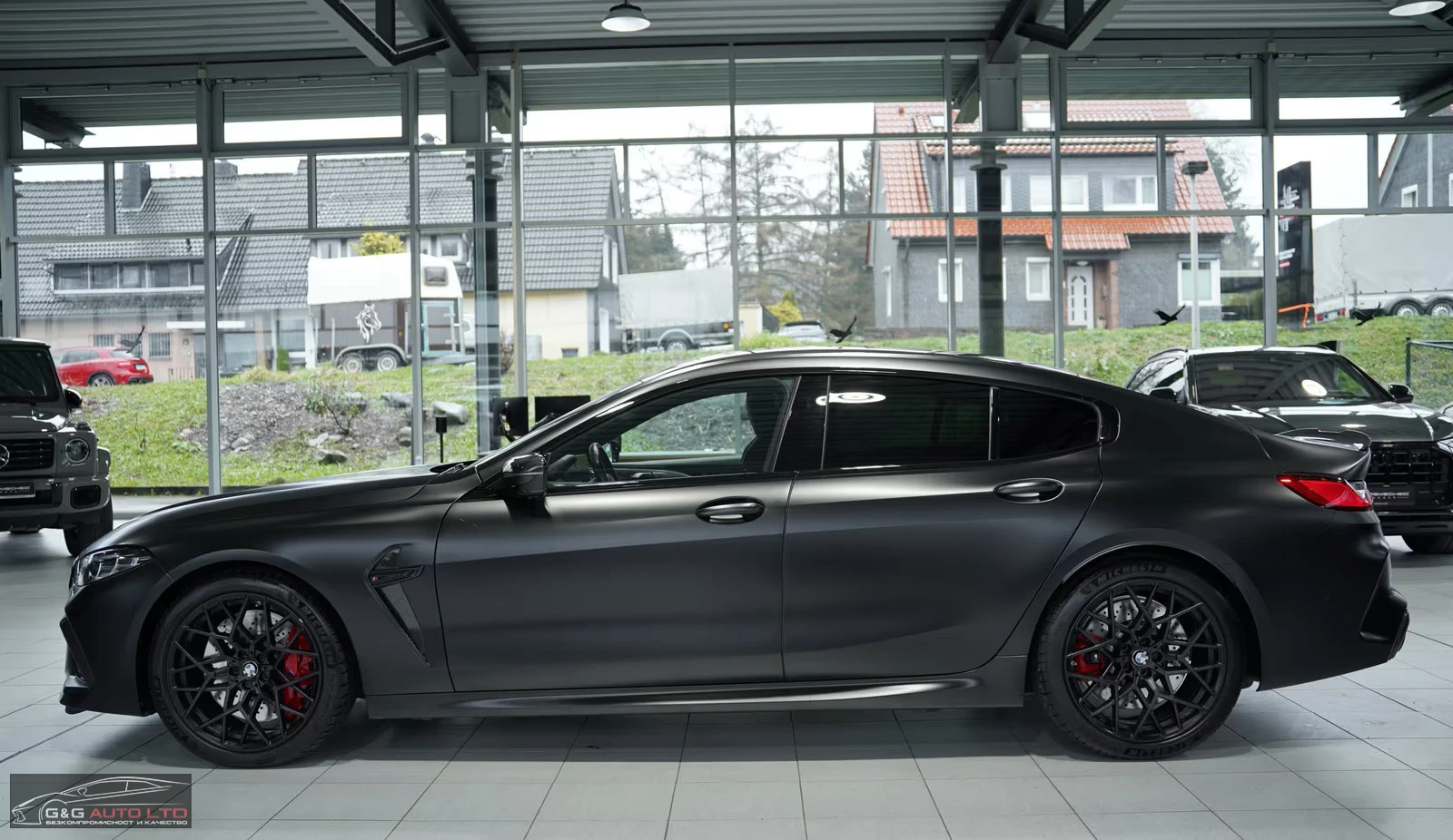 BMW M8 COMPETITIO/GRANCOUPE/625HP/CARBON/360/B&O/HUD/381z, снимка 4 - Автомобили и джипове - 54378178