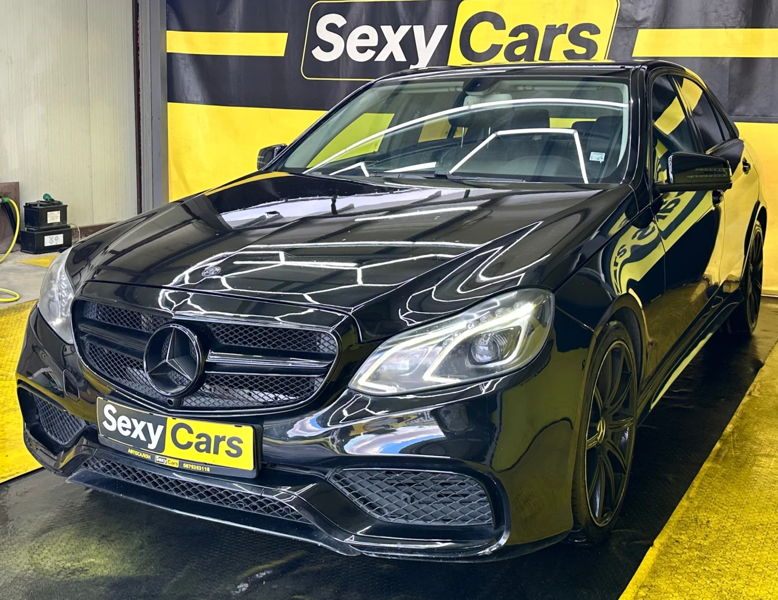 Mercedes-Benz E 200 AMG63pack/Facelift, снимка 3 - Автомобили и джипове - 56253909