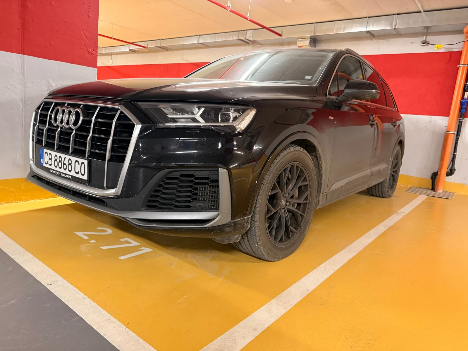 Audi Q7 55TFSI e, Sline, plug in Hybrid от Германия, снимка 1