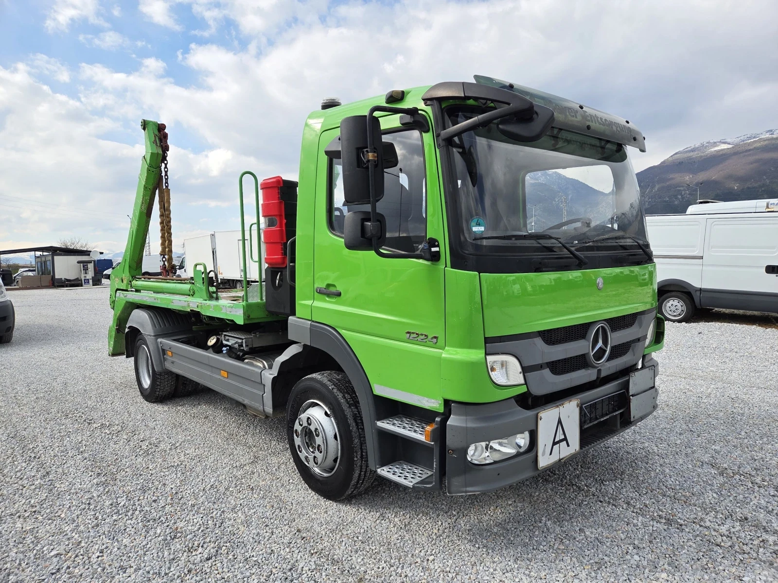 Mercedes-Benz Atego 1224, Контеинеровоз,  Климатик - изображение 7