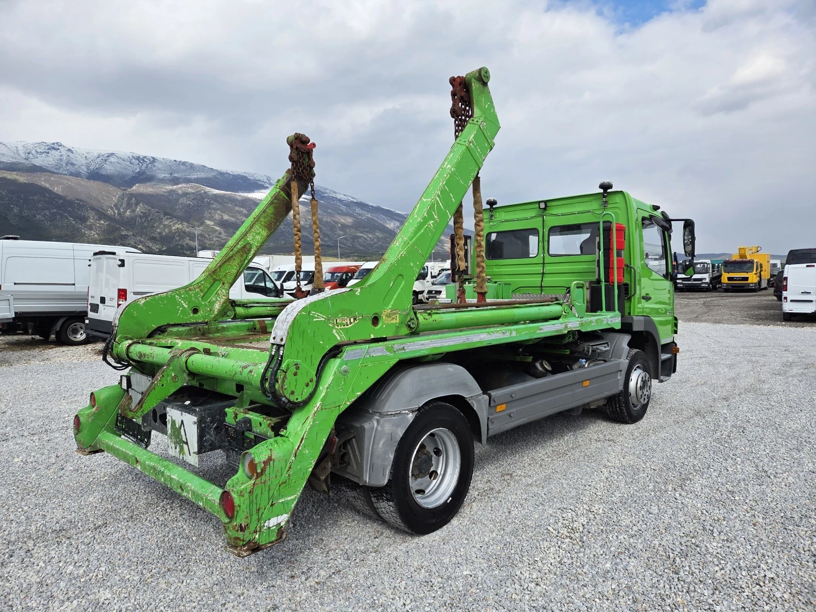 Mercedes-Benz Atego 1224, Контеинеровоз,  Климатик - изображение 5