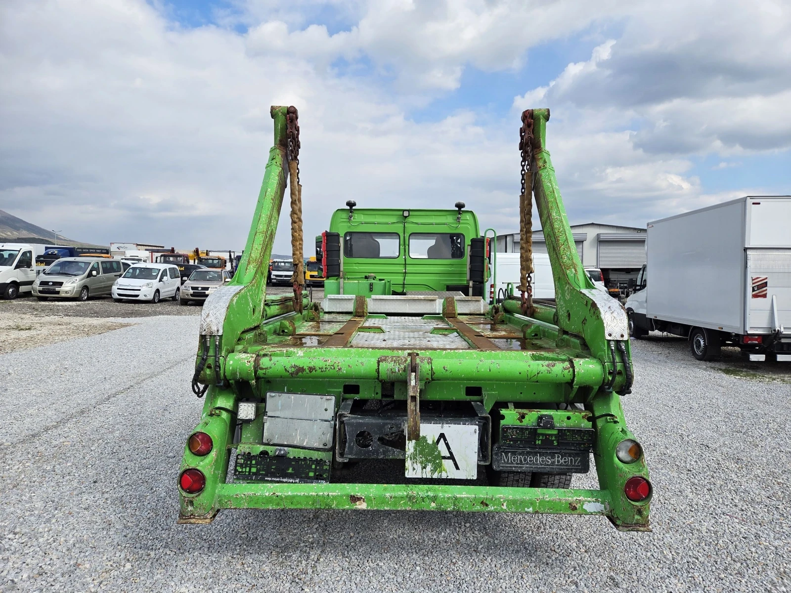 Mercedes-Benz Atego 1224, Контеинеровоз,  Климатик - изображение 4