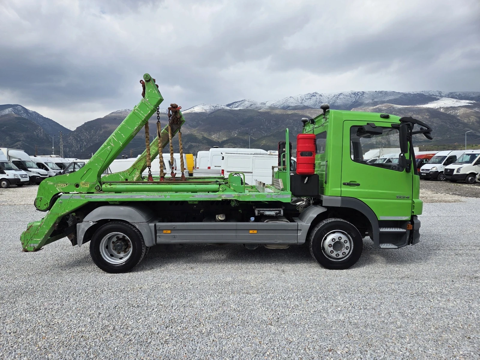 Mercedes-Benz Atego 1224, Контеинеровоз,  Климатик - изображение 6