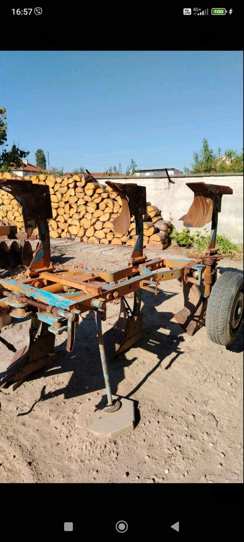 Плуг Друга марка 3х30 Обръщач, снимка 3 - Селскостопанска техника - 53138874