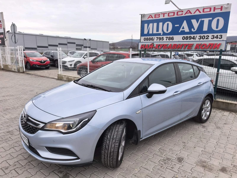 Opel Astra 1, 6 ТDCi-100k.c.HABИ, КАМЕРА, LED, FACELiFT, EBPO, снимка 2 - Автомобили и джипове - 53500209