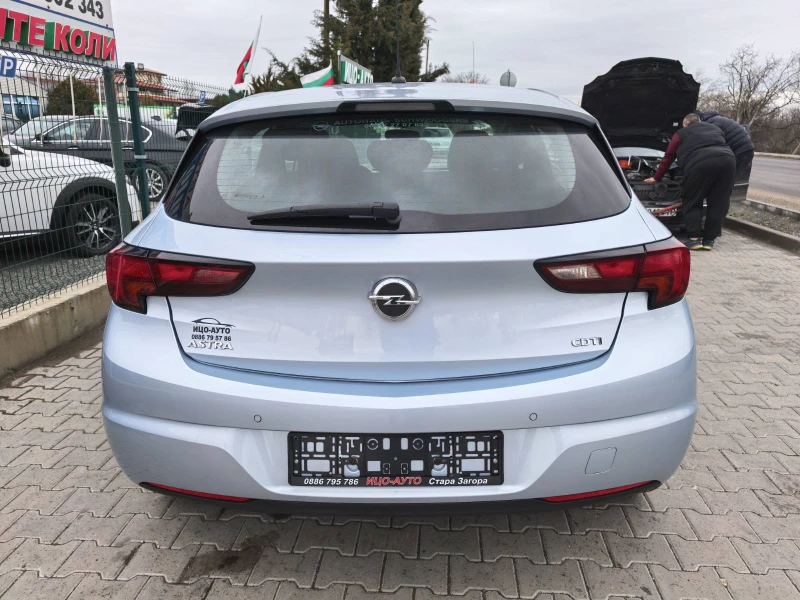 Opel Astra 1, 6 ТDCi-100k.c.HABИ, КАМЕРА, LED, FACELiFT, EBPO, снимка 5 - Автомобили и джипове - 53500209