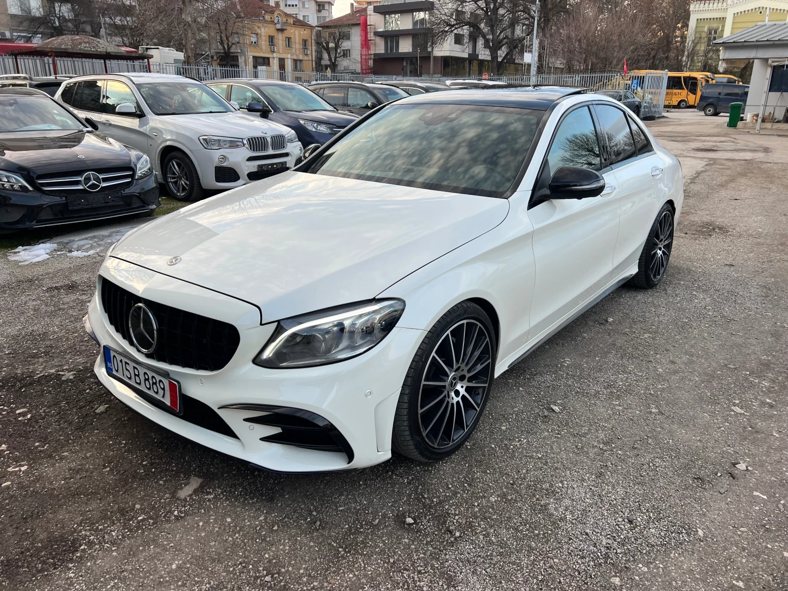 Mercedes-Benz C 220 AMG 9G 4-MATIK BURMESTER 360*  | Mobile.bg � ����������� 1