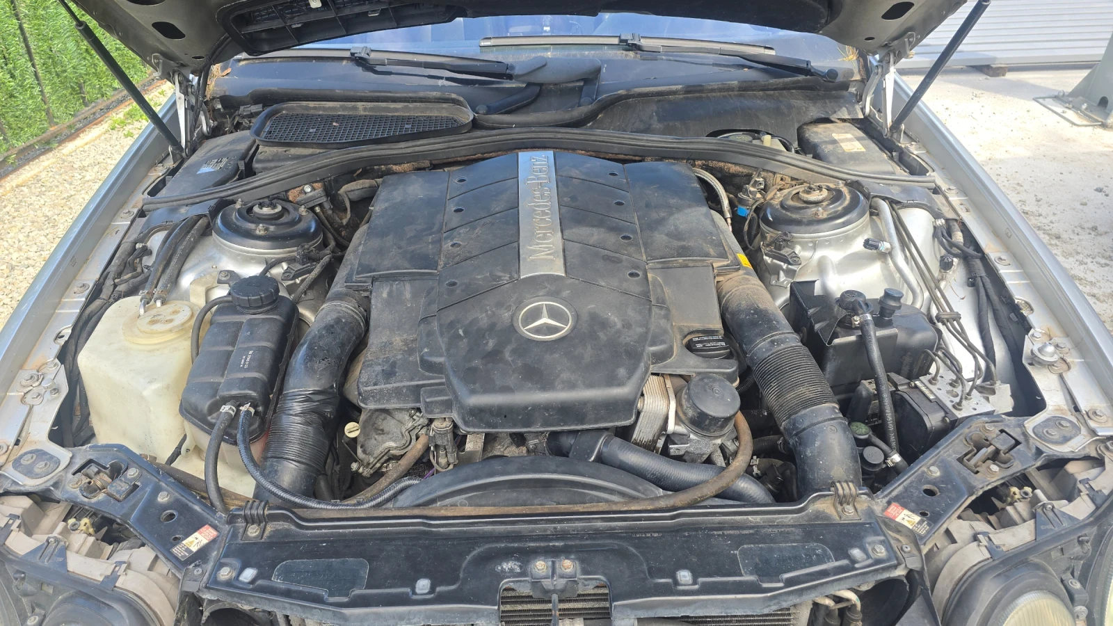 Mercedes-Benz CL 500 Газов инжекцион, снимка 12 - Автомобили и джипове - 54079592