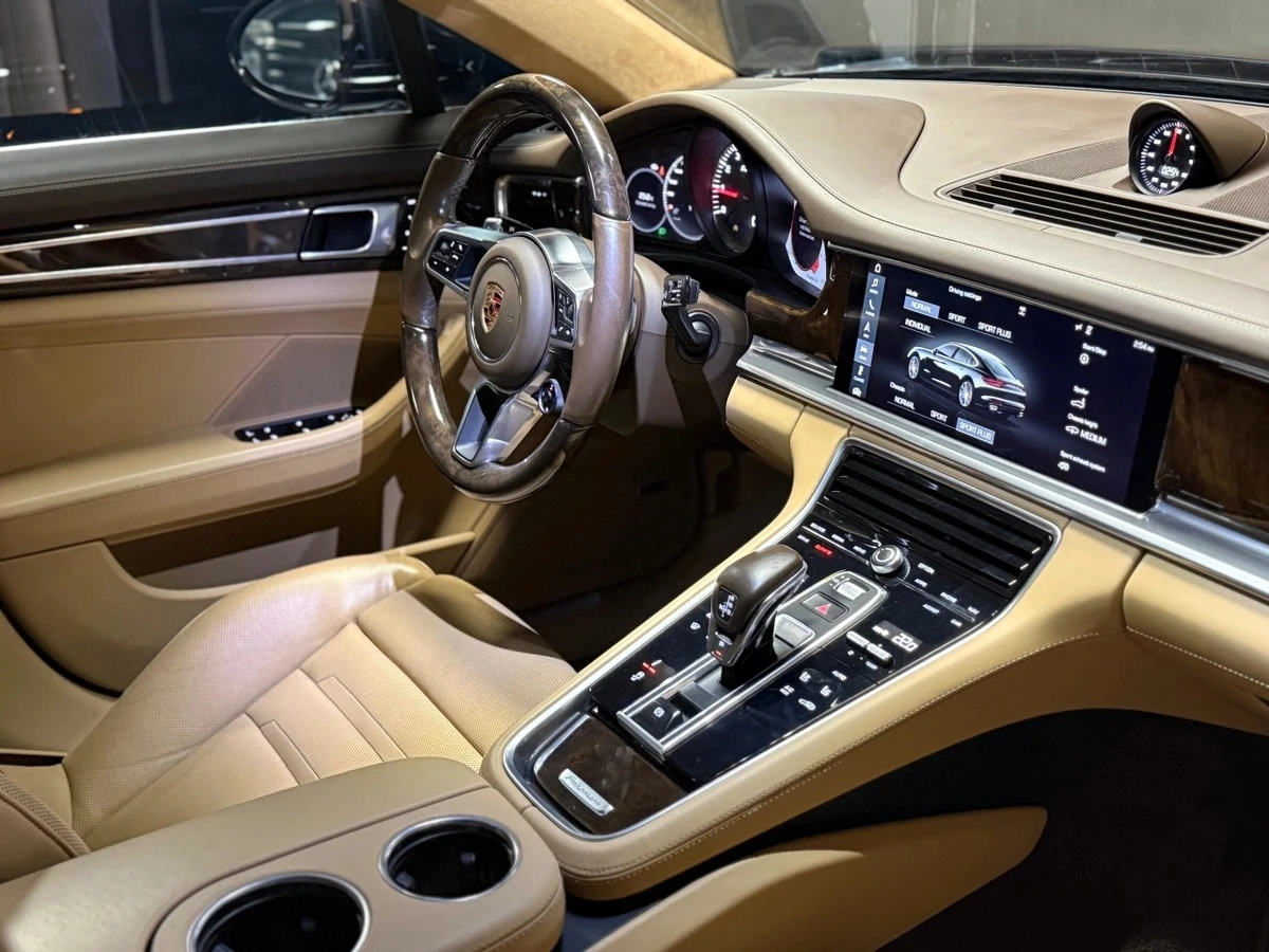 Porsche Panamera TURBO* PDK* МАСАЖ* ЗАВИВАЩ ЗАДЕН МОСТ, снимка 10 - Автомобили и джипове - 55815008