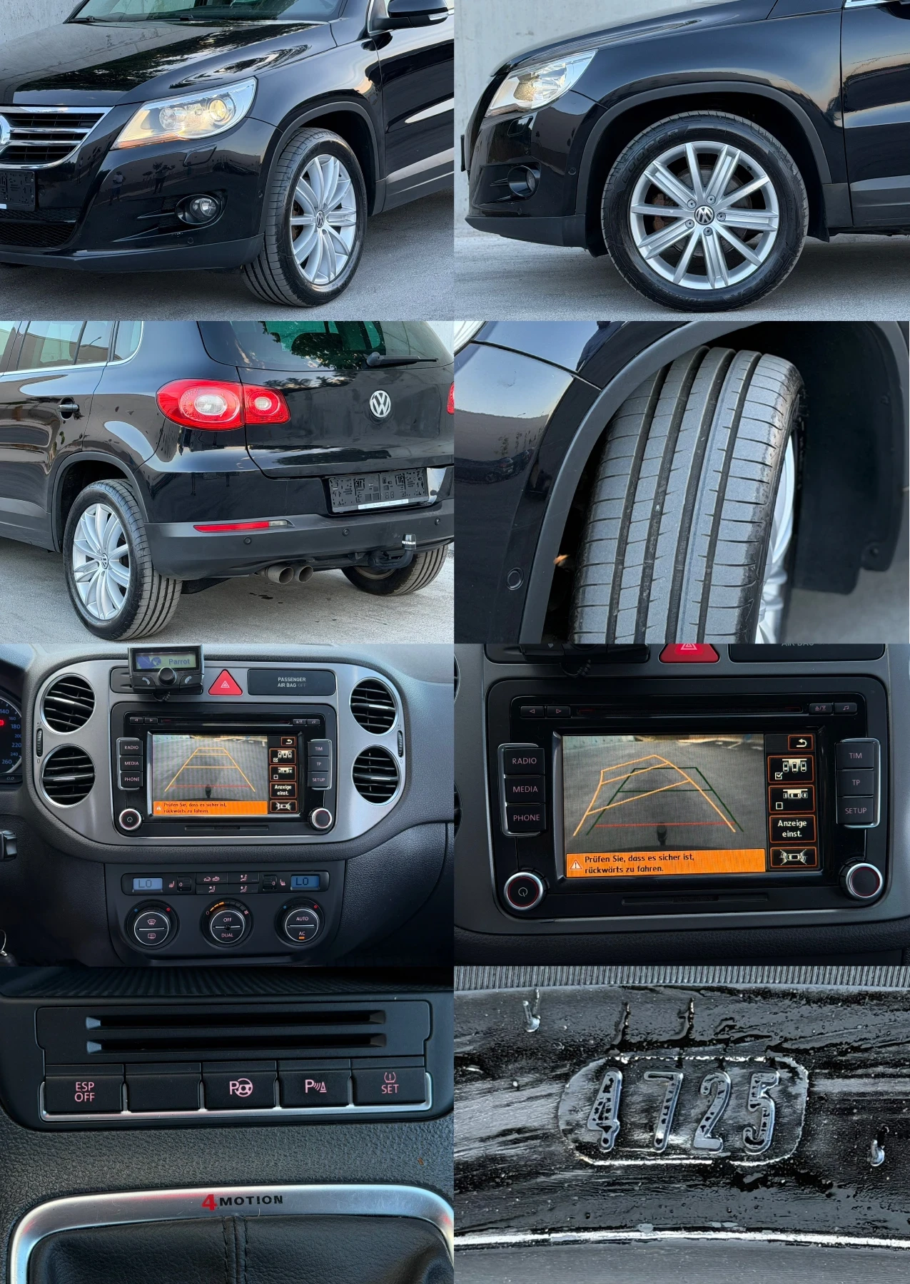 VW Tiguan 2.0TDi 140 * 4-Motion* * Камера* * Ксенон* , снимка 16 - Автомобили и джипове - 55245409