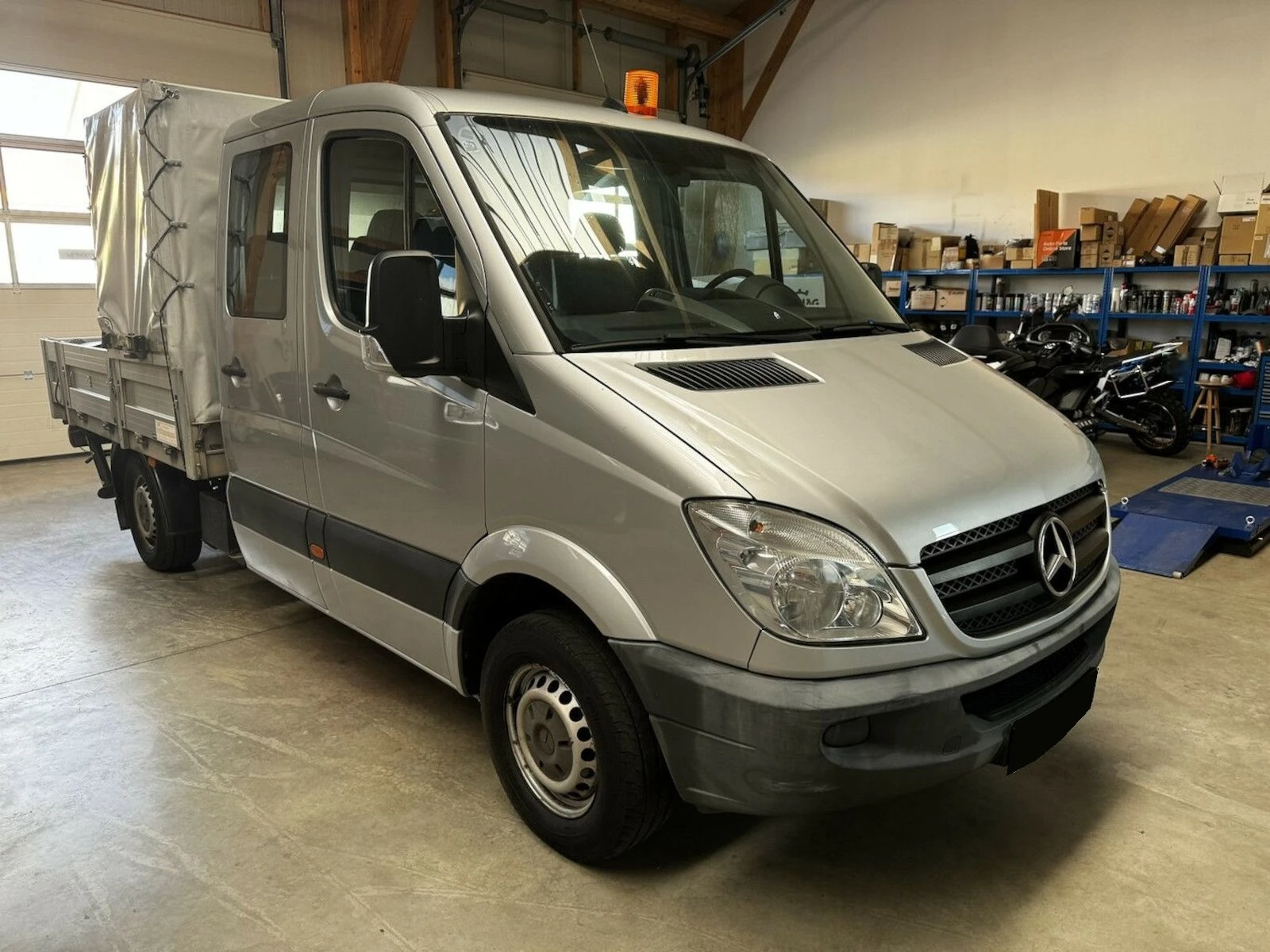 Mercedes-Benz Sprinter 313 CDI Doka 1.4t Maxilift кран 160 * UniRent*  - изображение 2
