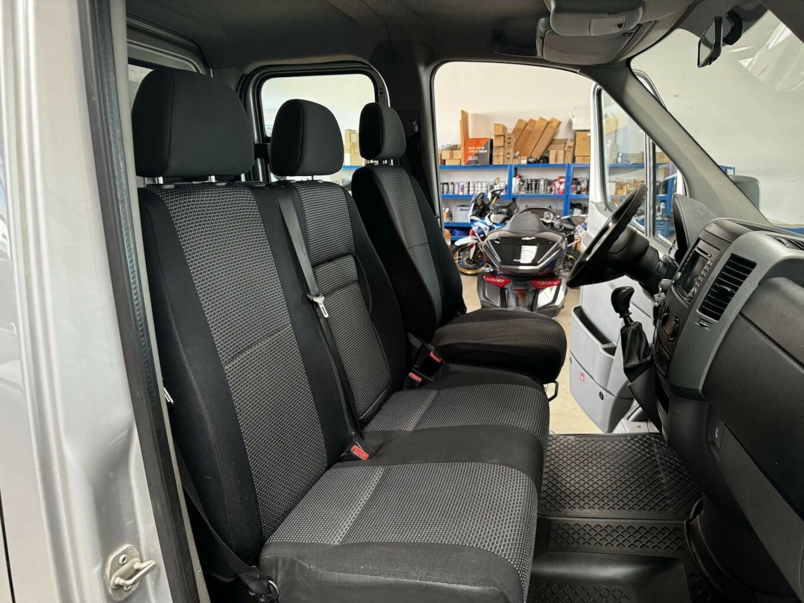 Mercedes-Benz Sprinter 313 CDI Doka 1.4t Maxilift кран 160 * UniRent*  - изображение 9