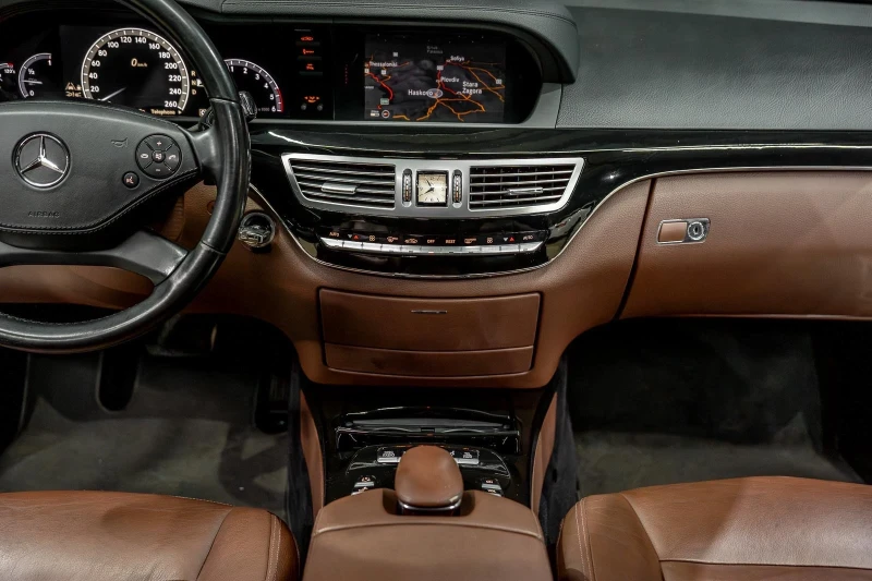 Mercedes-Benz S 350  6.3 AMG LINE / LED / HARMAN&CARDON /DISTRONIC /, снимка 9 - Автомобили и джипове - 52364445