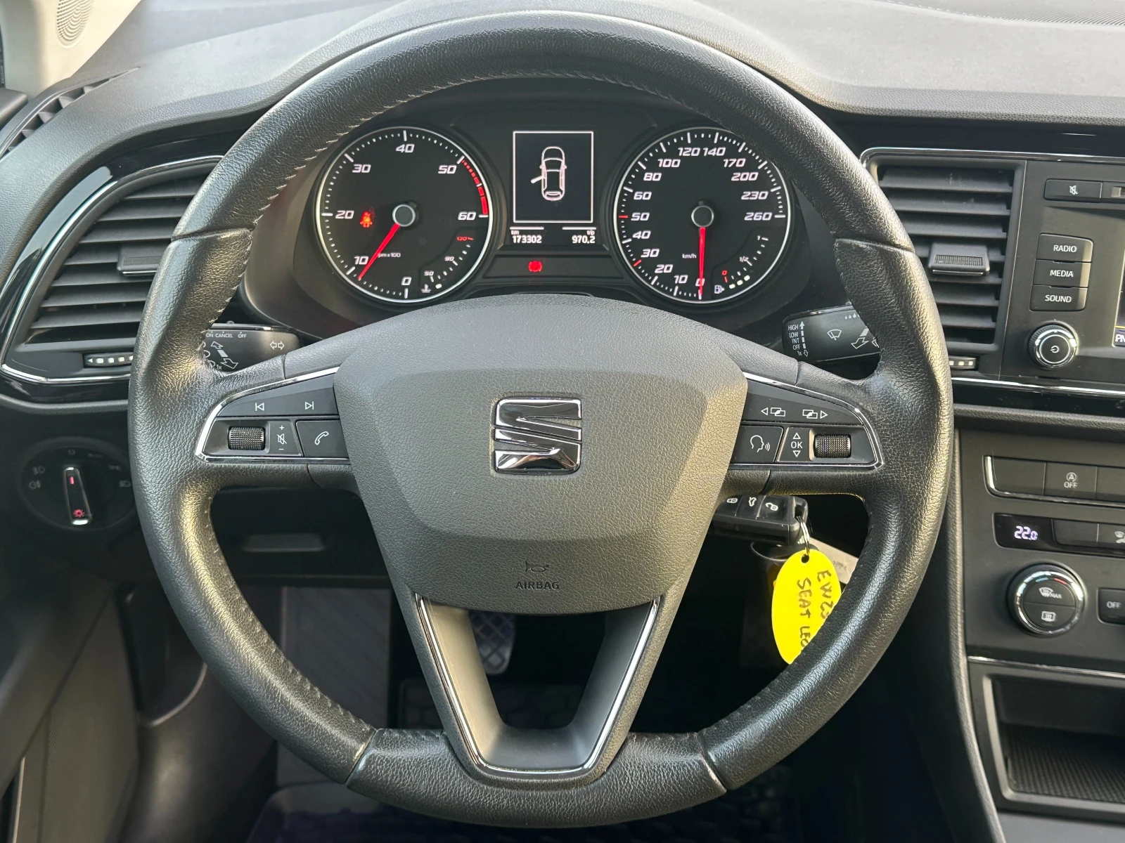 Seat Leon 1.6TDI-105k.s-FULL LED-EURO5B-KLIMATRONIK-PDC-2014 - изображение 9