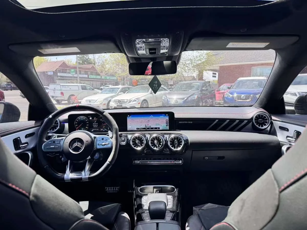 Mercedes-Benz CLA 35 AMG * CARFAX * ДИСТРОНИК * ПАНО * KEYLESS, снимка 5 - Автомобили и джипове - 54609986