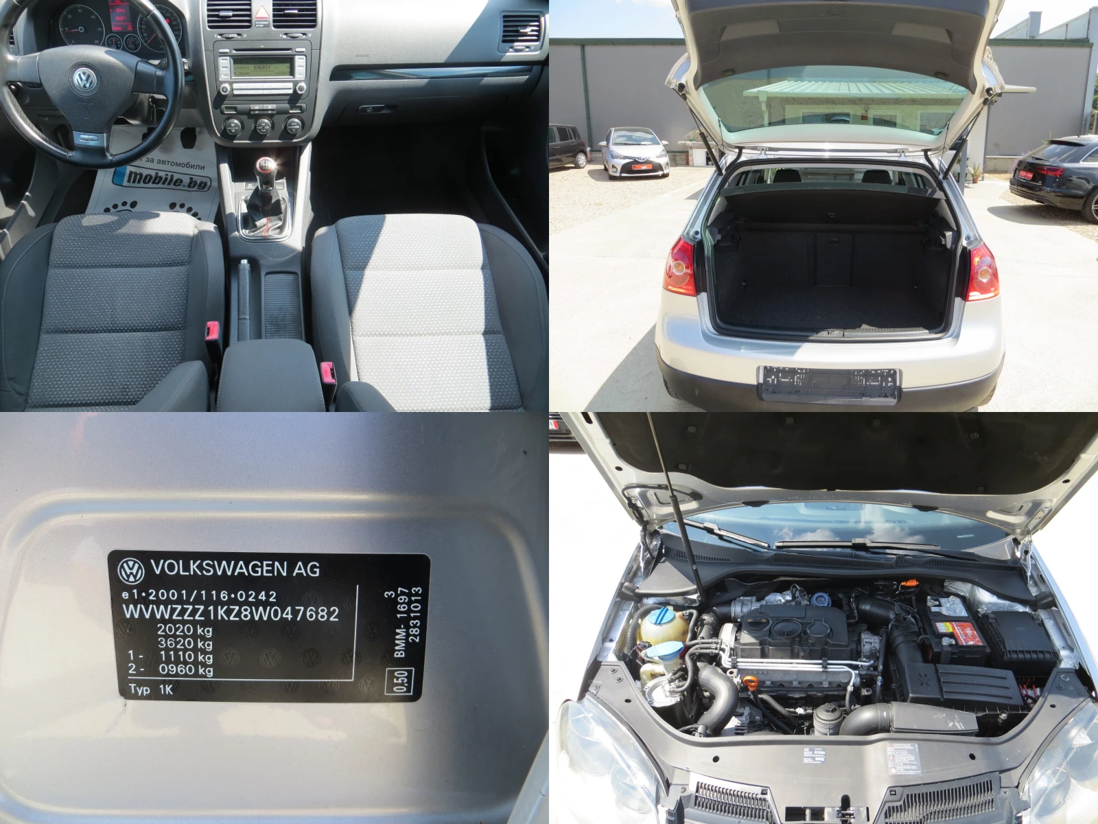 VW Golf 2.0TDI-GT-BMM-8 КЛАПАНА, снимка 17 - Автомобили и джипове - 55060711