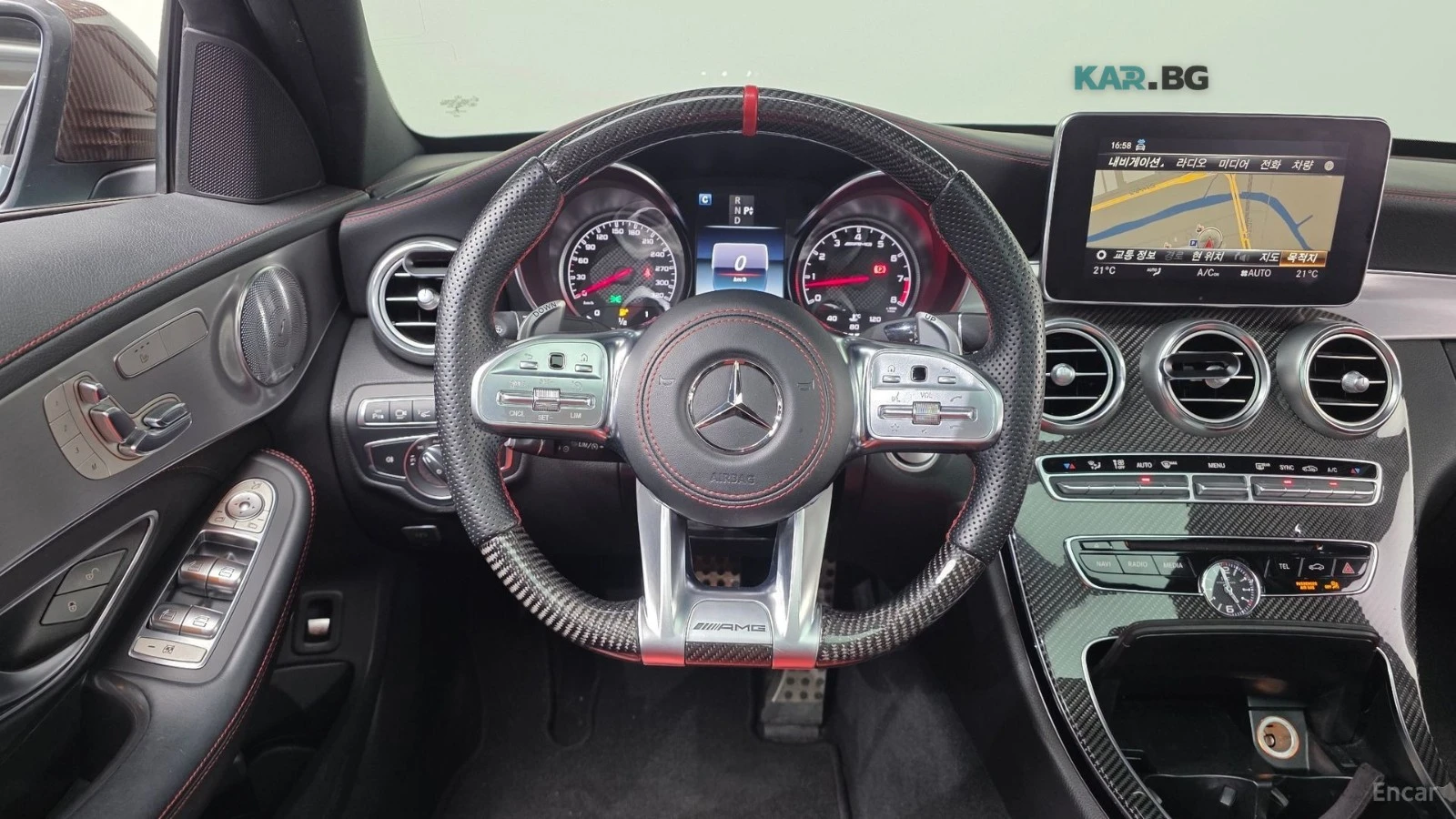 Mercedes-Benz C 63 AMG BURMESTER* 360* ������* �������* SUNROOF*  | Mobile.bg � ����������� 6
