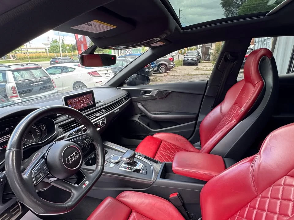 Audi S5 ЧЕРВЕНА КОЖА, МАСАЖ, ЦЕНА до БГ, снимка 7 - Автомобили и джипове - 56118003