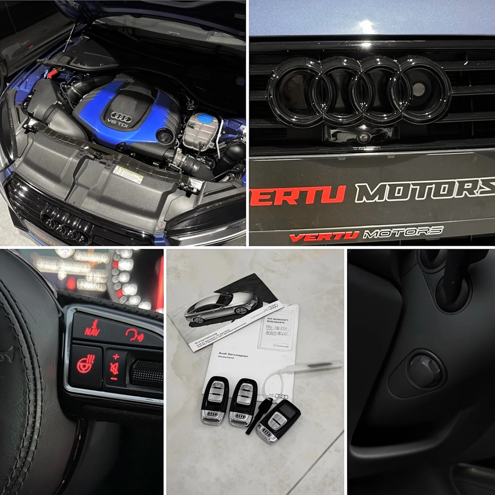 Audi A7 3.0biTDI/ COMPETITION/ MATRIX/ 360 CAM/ BOSE/, снимка 14 - Автомобили и джипове - 56683851