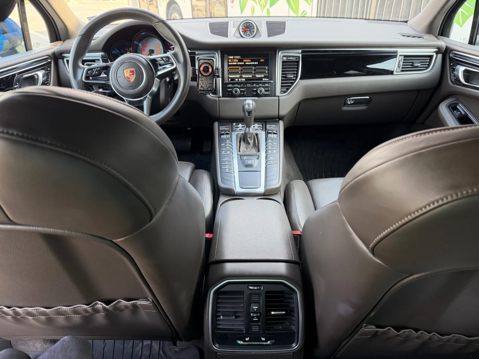 Porsche Macan Macan S  Sapphire Blue Metallic подгрев , обдухван, снимка 6 - Автомобили и джипове - 55224038