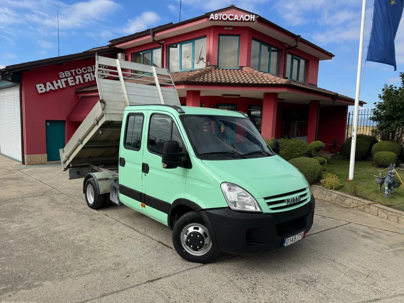 Iveco Daily 3.0HPI* 35C18* NAVI* 7 места* Тристранен самосвал, снимка 16 - Бусове и автобуси - 51792997
